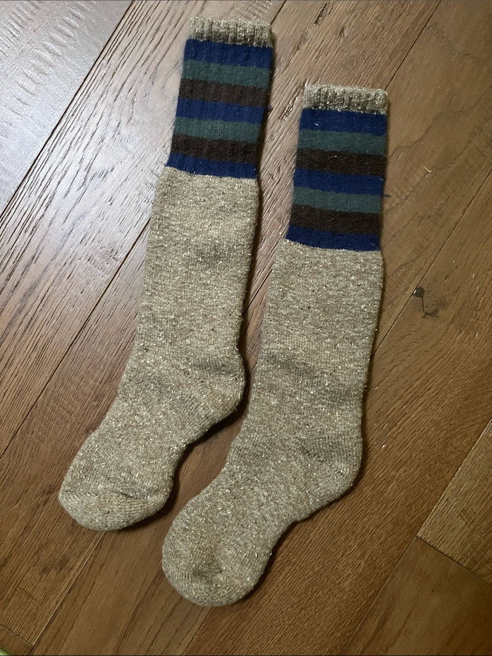 Vintage Wool Knee Socks